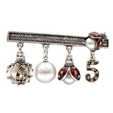 

Брошь булавка с подвесками Fashion Jewelry 4117