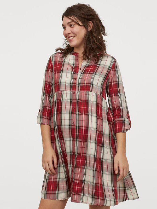 

Платье для беременных H&M 07-0814874-0 M Красное (СА2000001853177)