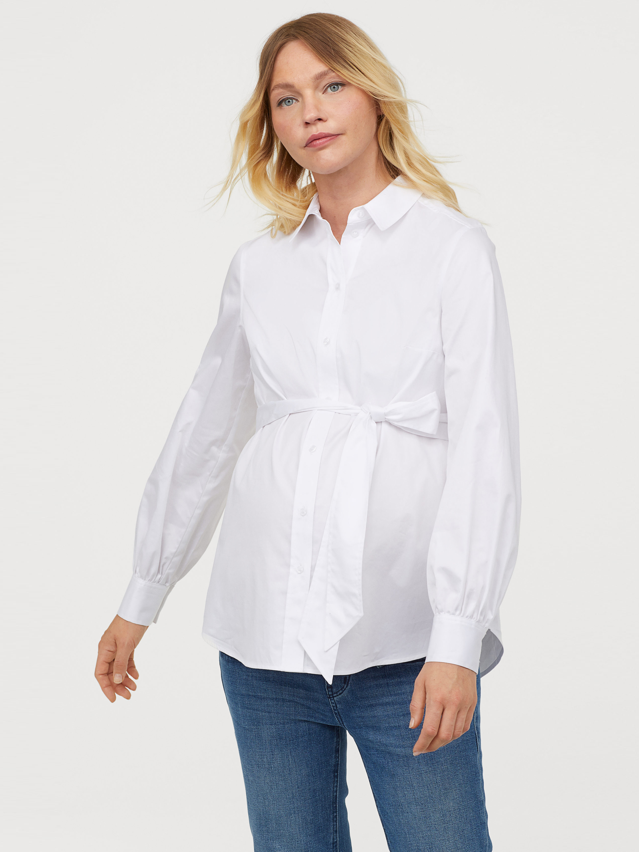 

Рубашка H&M 02-0793441-0 XXL Белая (СА2000001852842)