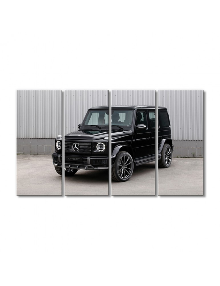 

Модульная картина Artel «Автомобиль Мерседес Бенц G 350» 4 модуля 80x120 см