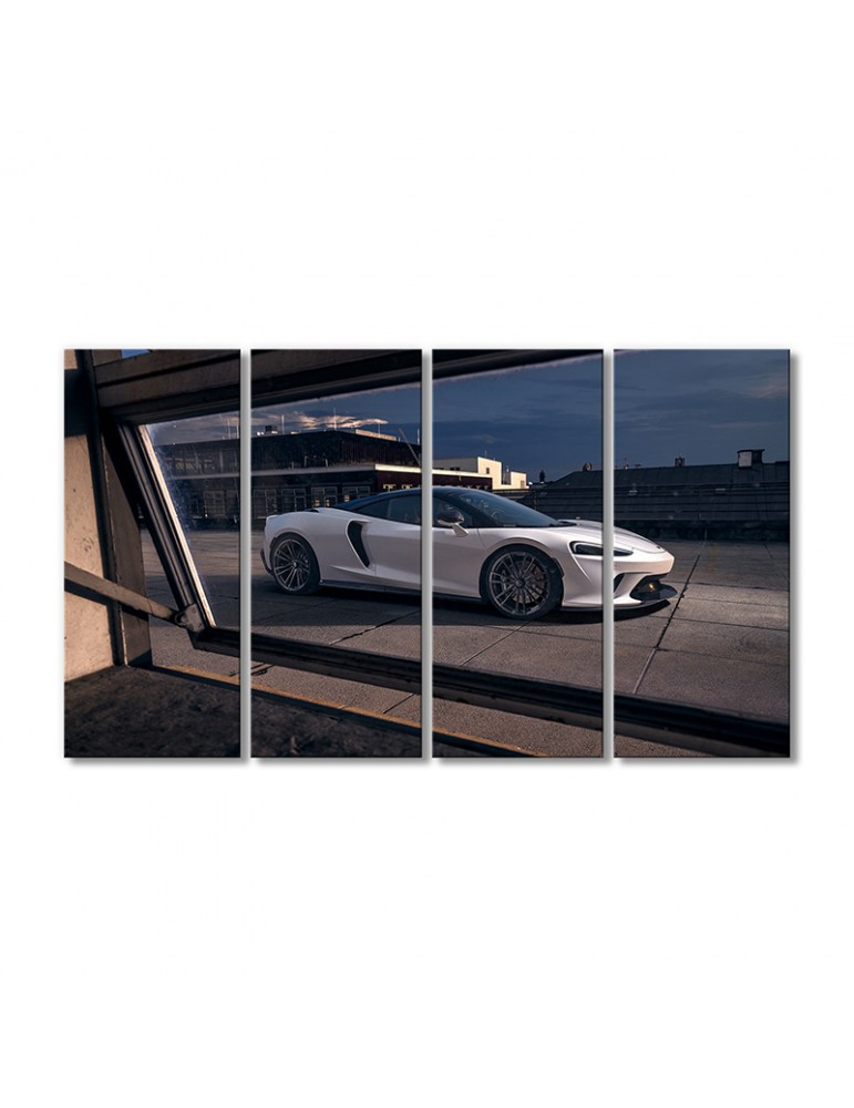 

Модульная картина Artel «Автомобиль МакЛарен GT» 4 модуля 60x90 см