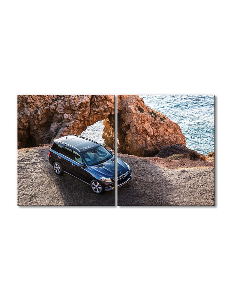 

Модульная картина Artel «Автомобиль Мерседес Бенц М-Класс» 2 модуля 60x90 см