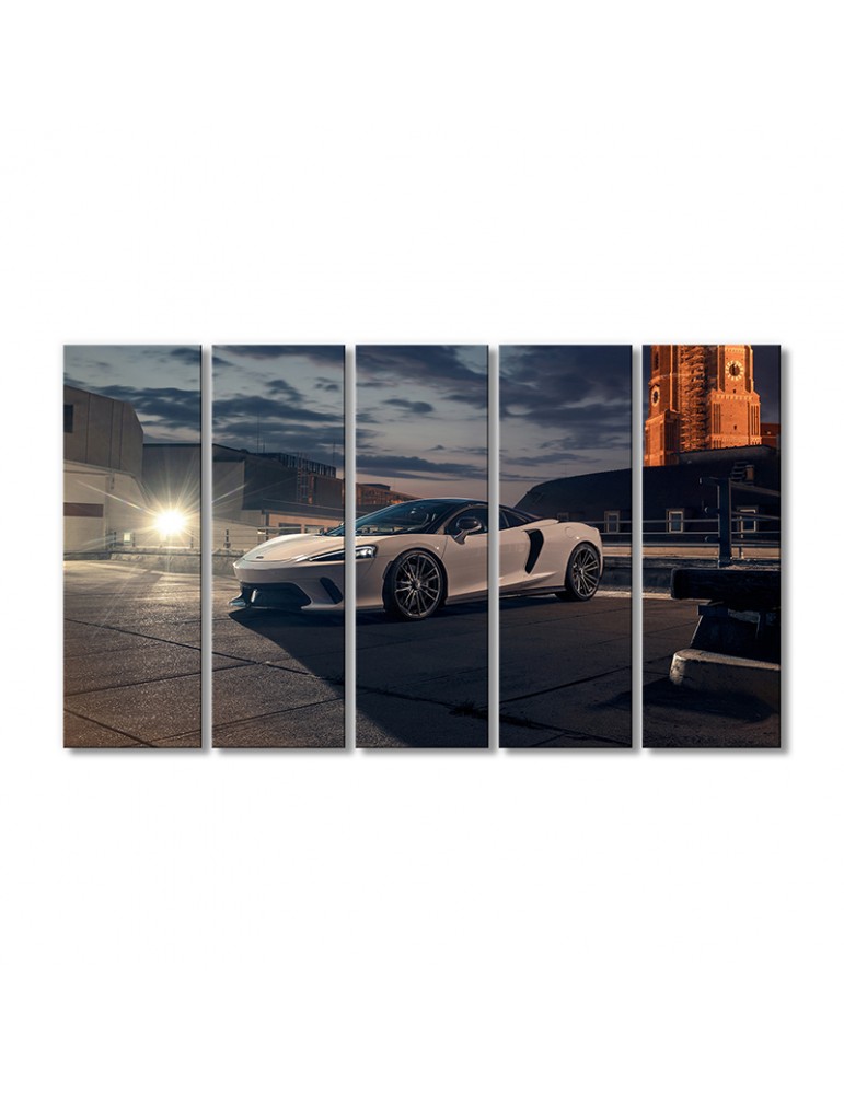 

Модульная картина Artel «Авто Новитек МакЛарен GT» 5 модулей 120x180 см