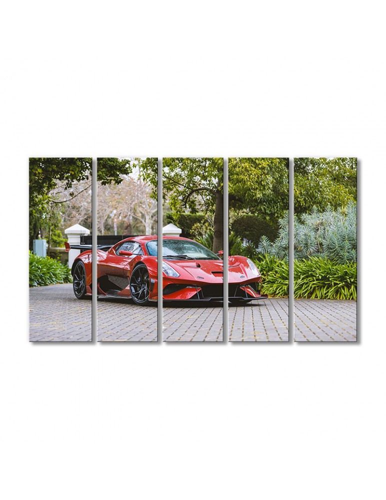 

Модульная картина Artel «Автомобиль Брабхам bt62r» 5 модулей 120x180 см