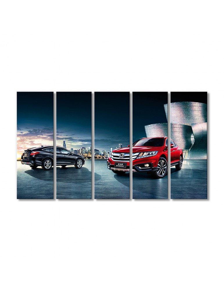 

Модульная картина Artel «Автомобили Хонда Кросстур» 5 модулей 120x180 см