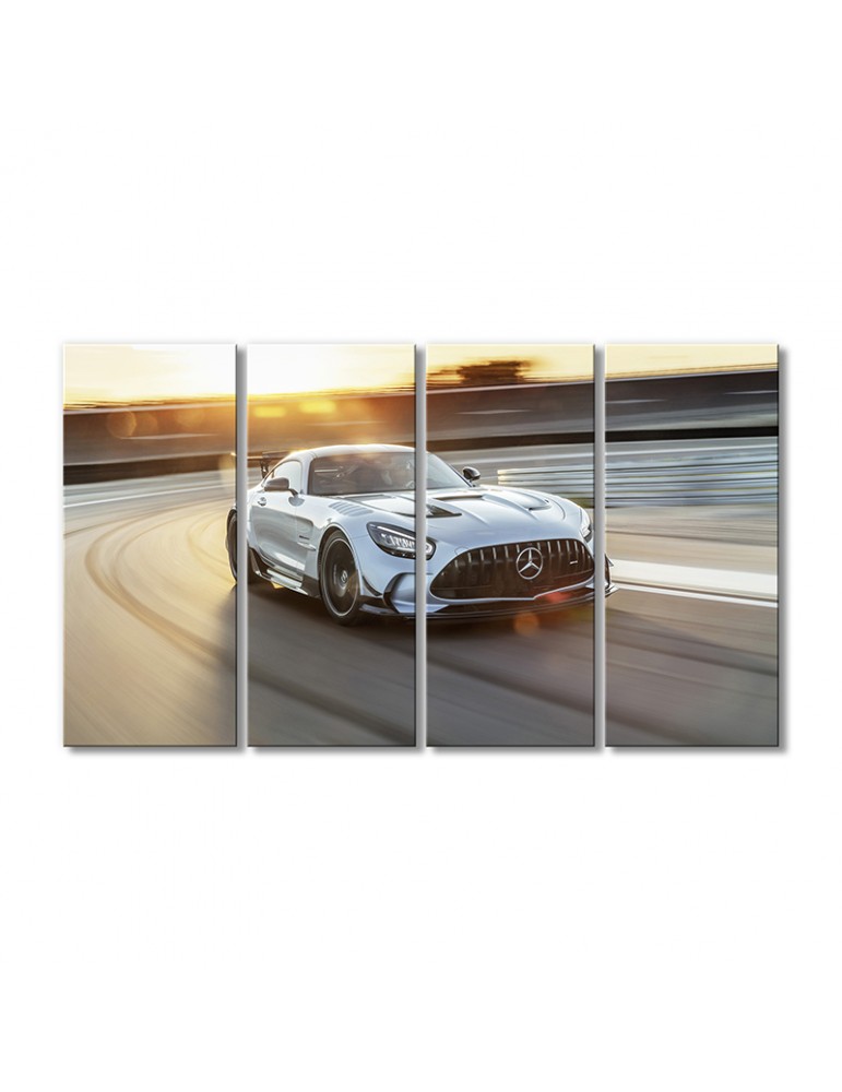 

Модульная картина Artel «Автомобиль Мерседес AMG GT» 4 модуля 90x135 см