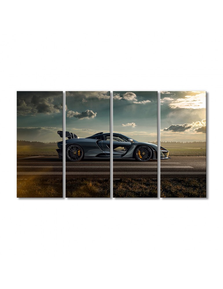 

Модульная картина Artel «Автомобиль МакЛарен Сенна» 4 модуля 80x120 см
