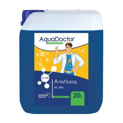 

Средство для устранения водорослей Альгицид AquaDoctor AC MIX 20 л