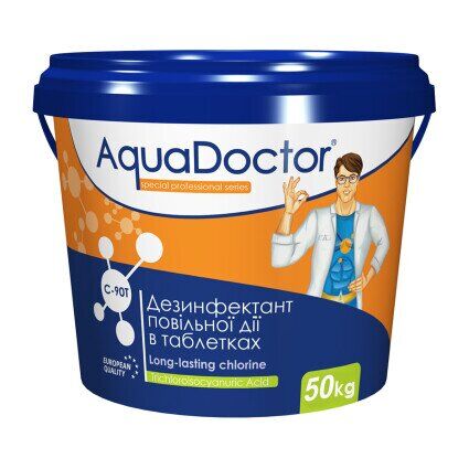 

Длительный хлор AquaDoctor C-90T 50 кг (2489)
