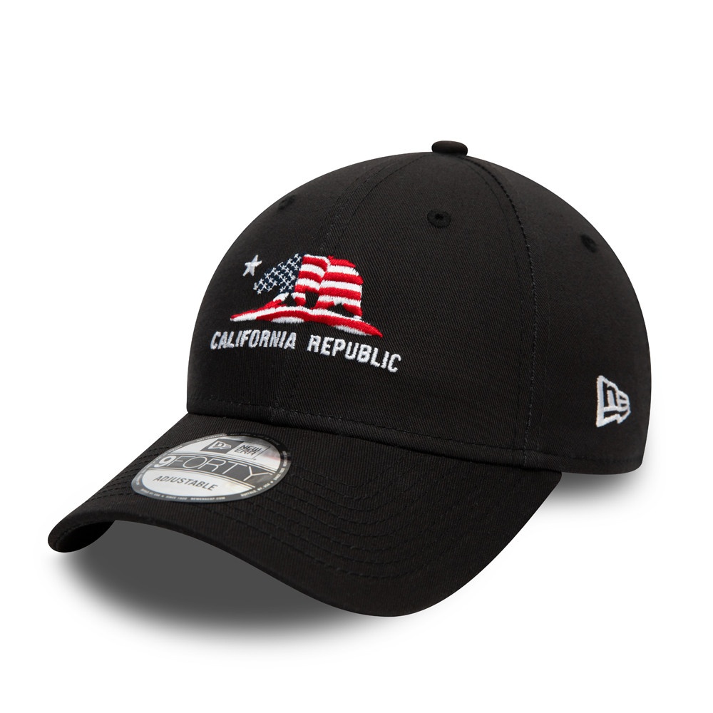 

Бейсболка New Era CALI 9FORTY o/s (Б/р) Черный 60081100N0H-.