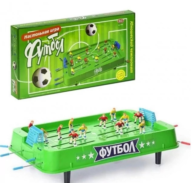 

Футбол Play Smart пластмассовый, на штангах 0702