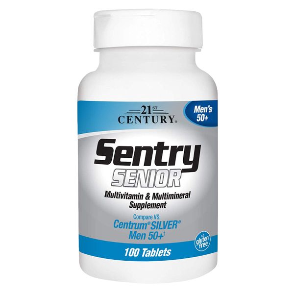 

Витамины для мужчин 21st Century Sentry Senior Men`s 50 + 100 таблеток