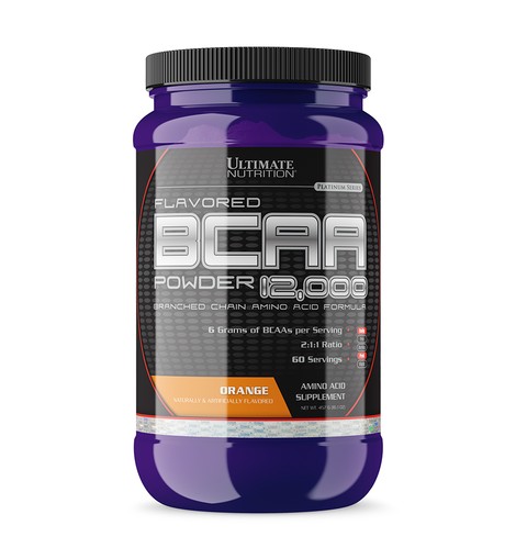 

БЦАА Ultimate Nutrition BCAA 12000 457 грамм Апельсин