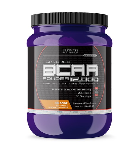 

БЦАА Ultimate Nutrition BCAA 12000 228 грамм Апельсин