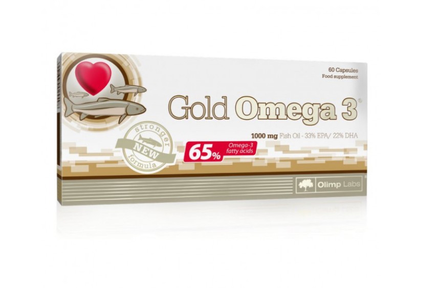 

Жирные кислоты Olimp Gold Omega 3 65%, 60 капсул