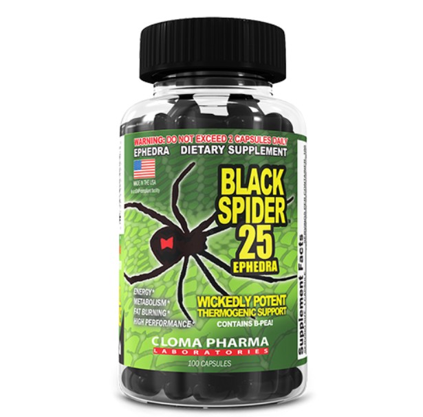 

Жиросжигатель Cloma Pharma Black Spider 100 капсул