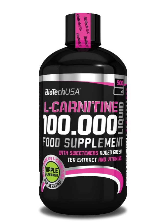 

Жиросжигатель Biotech L-Carnitine 100.000 mg + Chrome 500 мл Яблоко