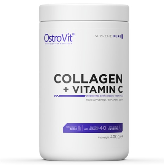 

Коллаген Ostrovit COLLAGEN + Vitamin C 400 g supreme pure