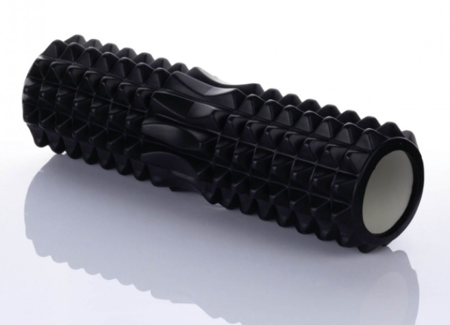 

Массажный ролик Profi SP-603 45 см черный (роллер, валик, цилиндр для йоги, пилатеса и массажа)