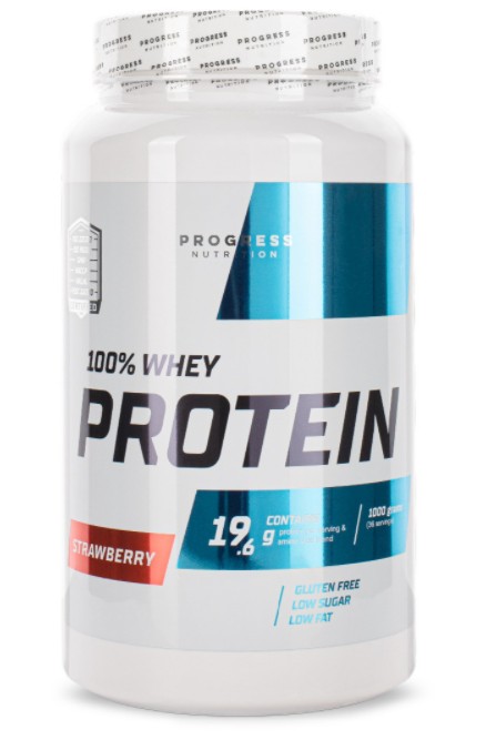 

Протеин Progress Nutrition Whey Protein 1 kg Strawberry
