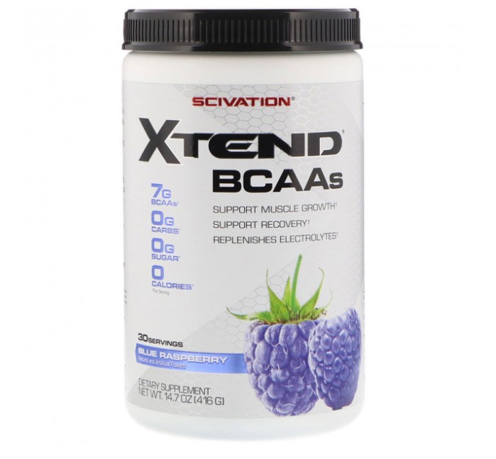 

Аминокислота Scivation Xtend BCAA 420г Blue Rasberry