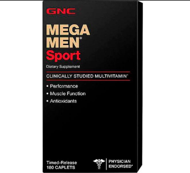 

Витамины GNC Mega Men Sport 180 табл