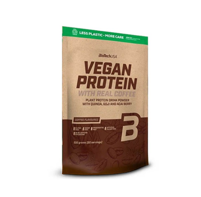 

Протеин BioTech (USA) Vegan Protein 500 г Coffee