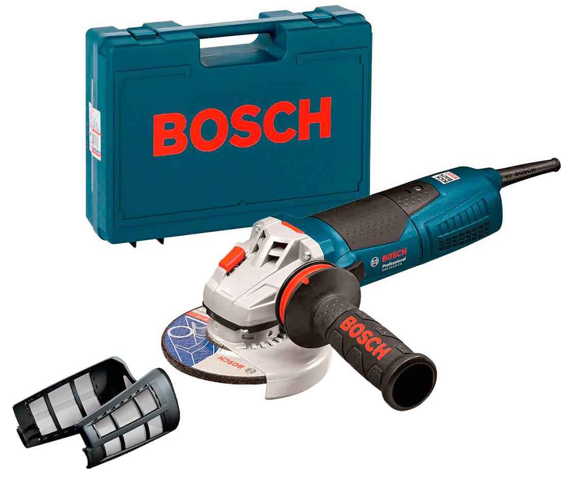 Болгарка Bosch Professional GWS 19-125 CIE + чемодан + фильтр-защита от .