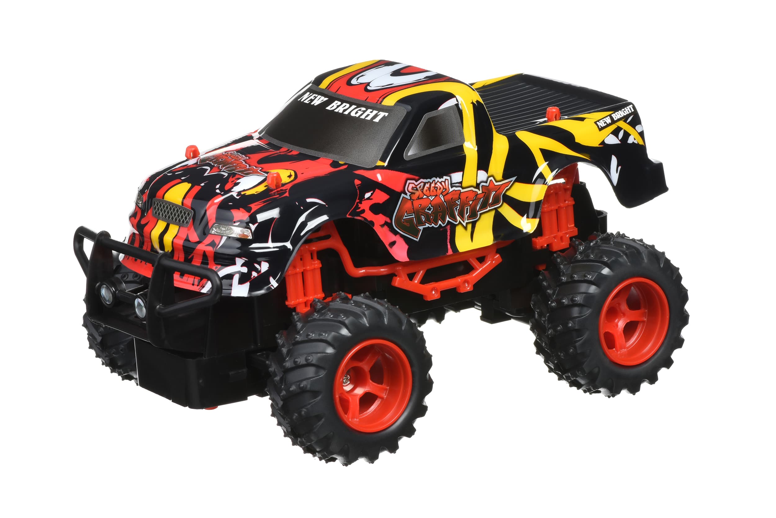 

Машинка на р/у New Bright 1:24 GRAFFITI TRUCK Yellow (2408F) (2408F-1)