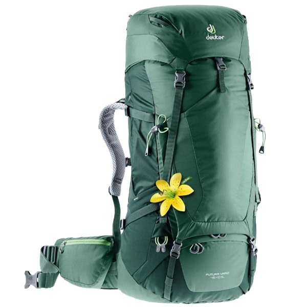 

Рюкзак Deuter Futura Vario 45 + 10 SL колір 2247 seagreen-forest (3402018 2247)