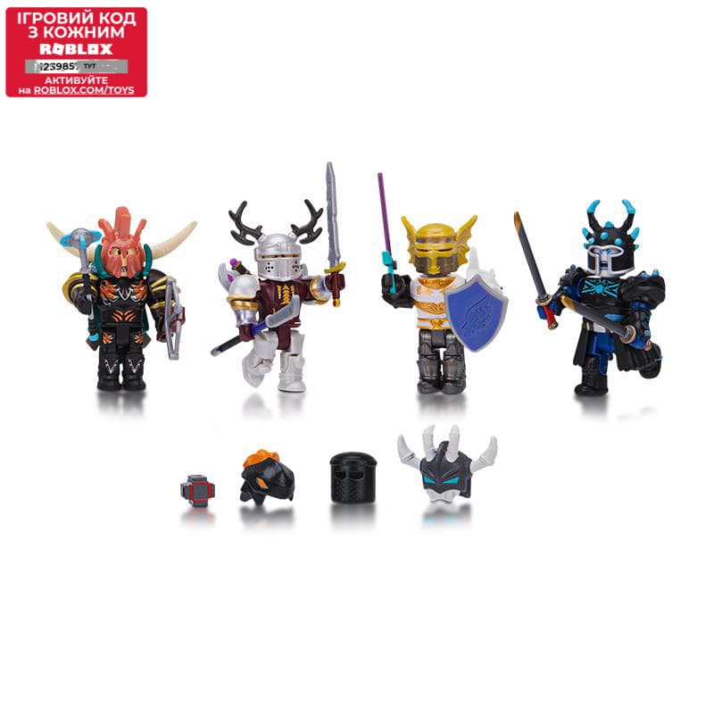 

Игровая коллекционная фигурка Jazwares Roblox Mix &Match Set Days of Knights в наборе 4шт (10873R)