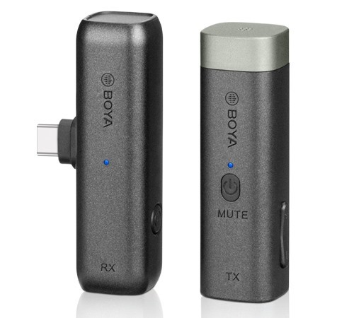 

Беспроводной микрофон для телефона, камеры Type-C, TRS, TRRS Boya BY-WM3U