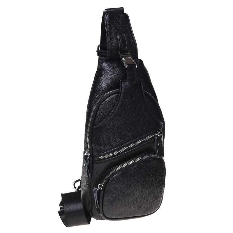 

Мужской кожаный рюкзак Borsa Leather K15026-black