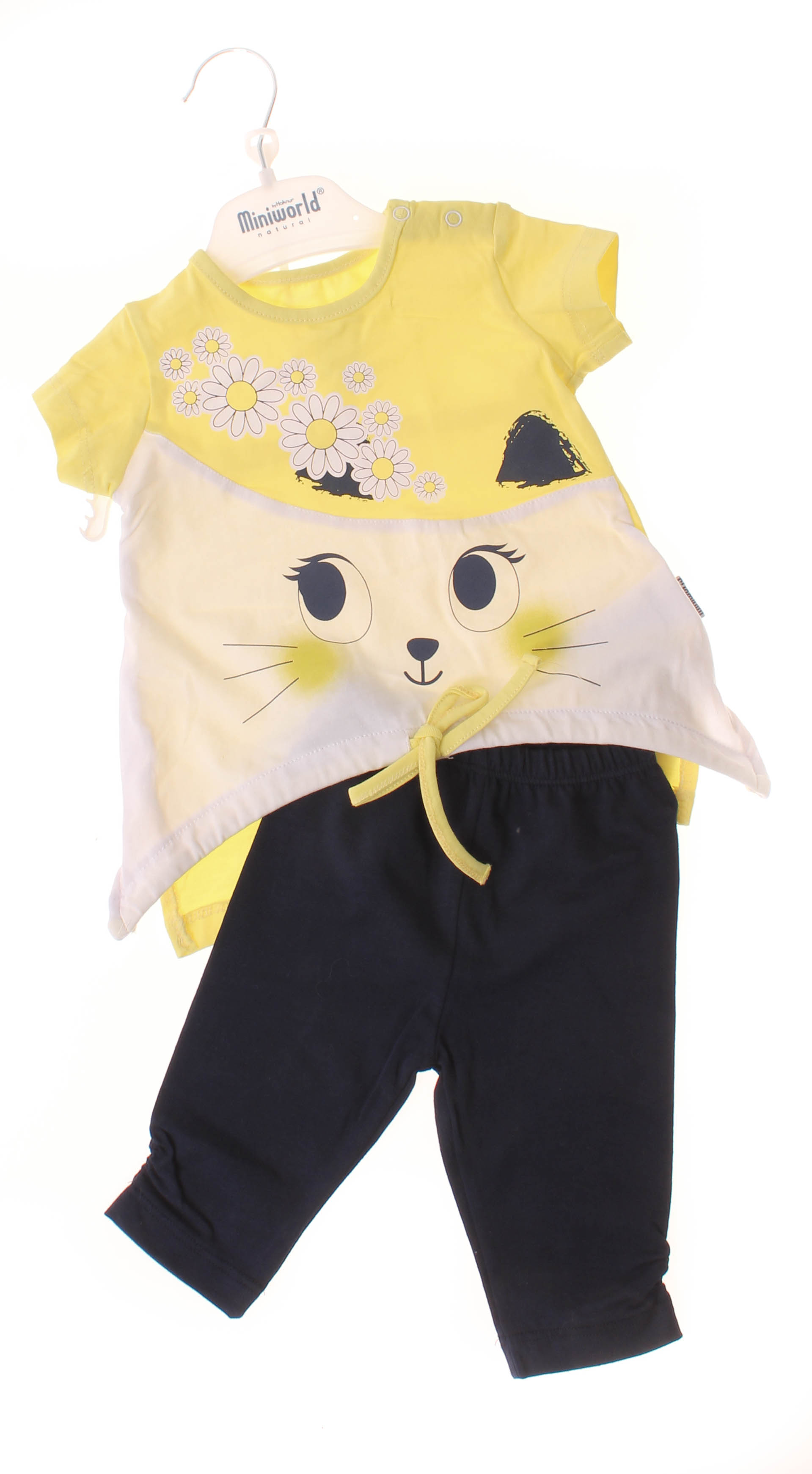 

Футболка + Бриджи MiniWorld Желтый 80 см 14951 (501230)