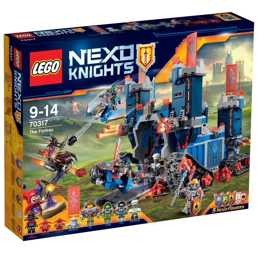 

Lego Nexo Knights Фортрекс - мобильная крепость 70317