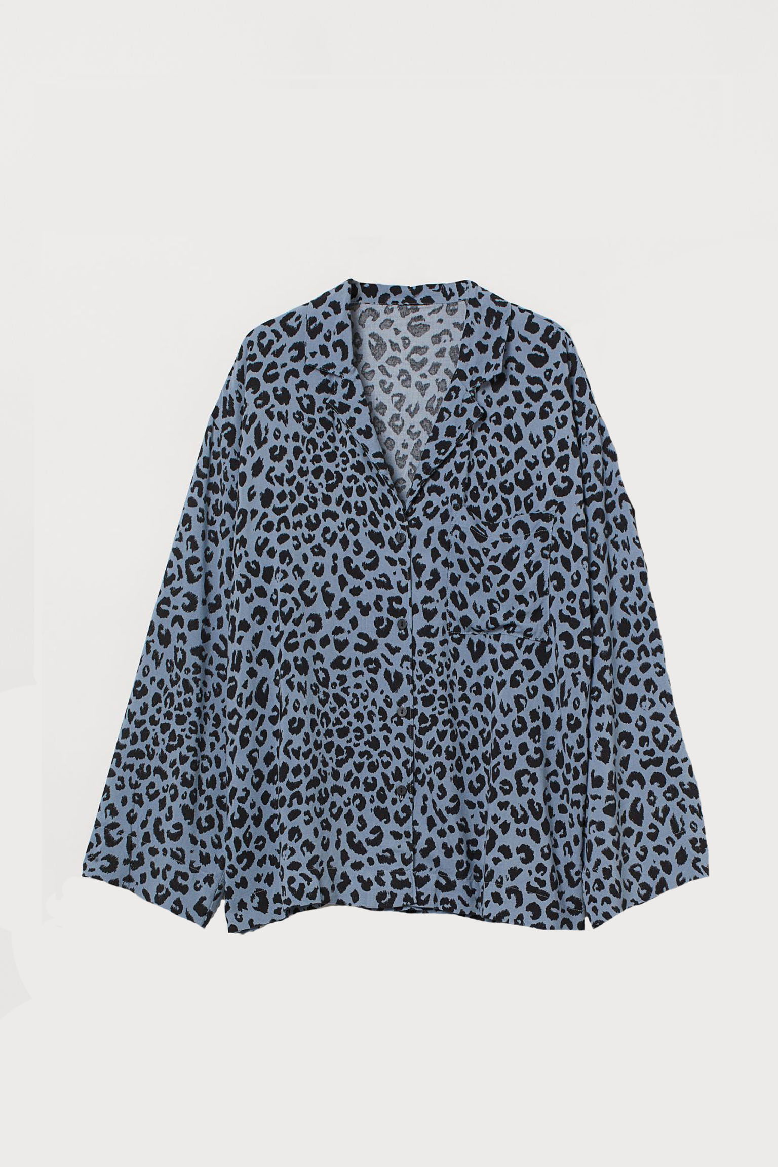 

Рубашка для сна H&M XS черно голубой 27079463133