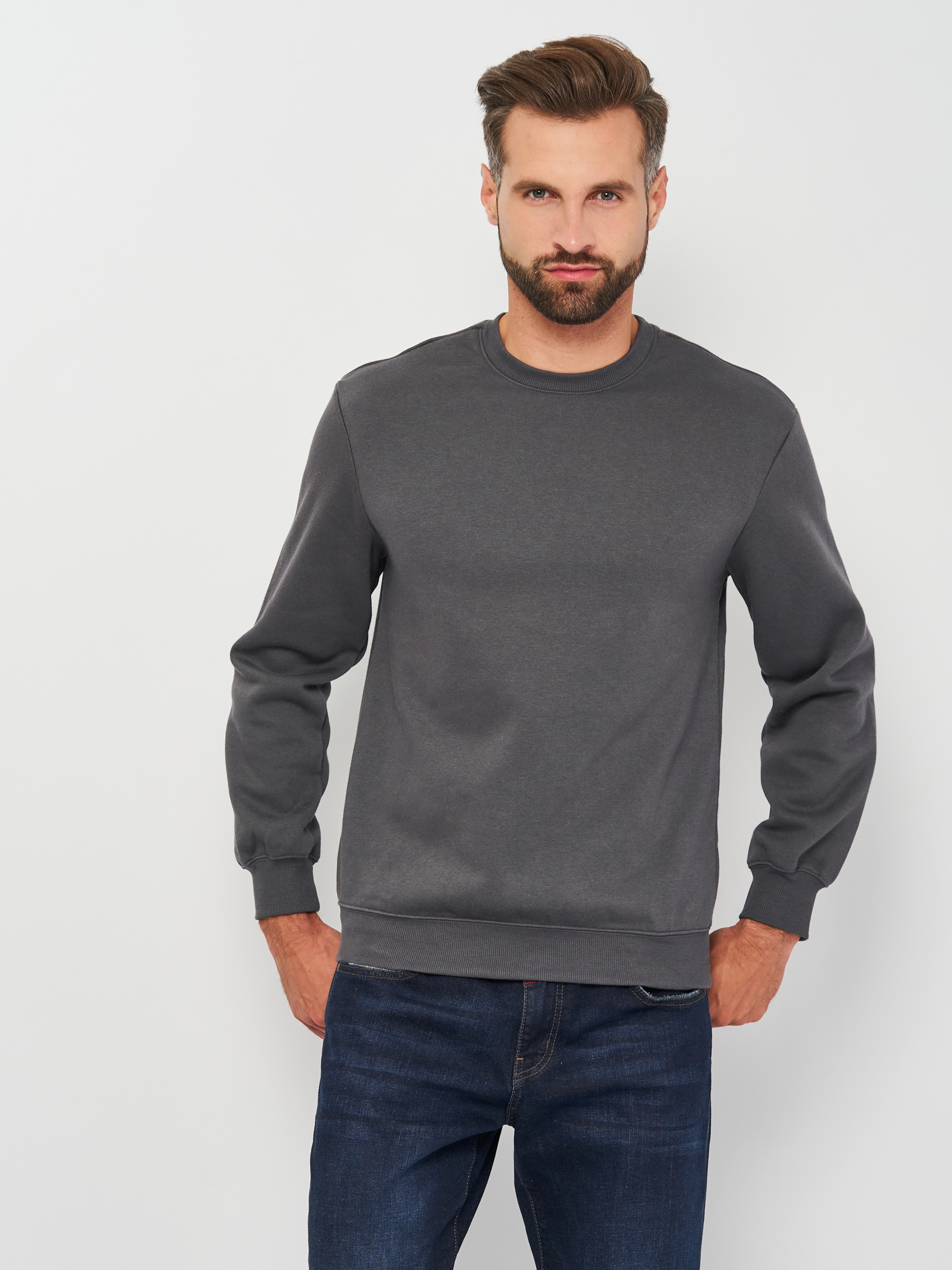 

Свитшот H&M S темно серый 29059035162