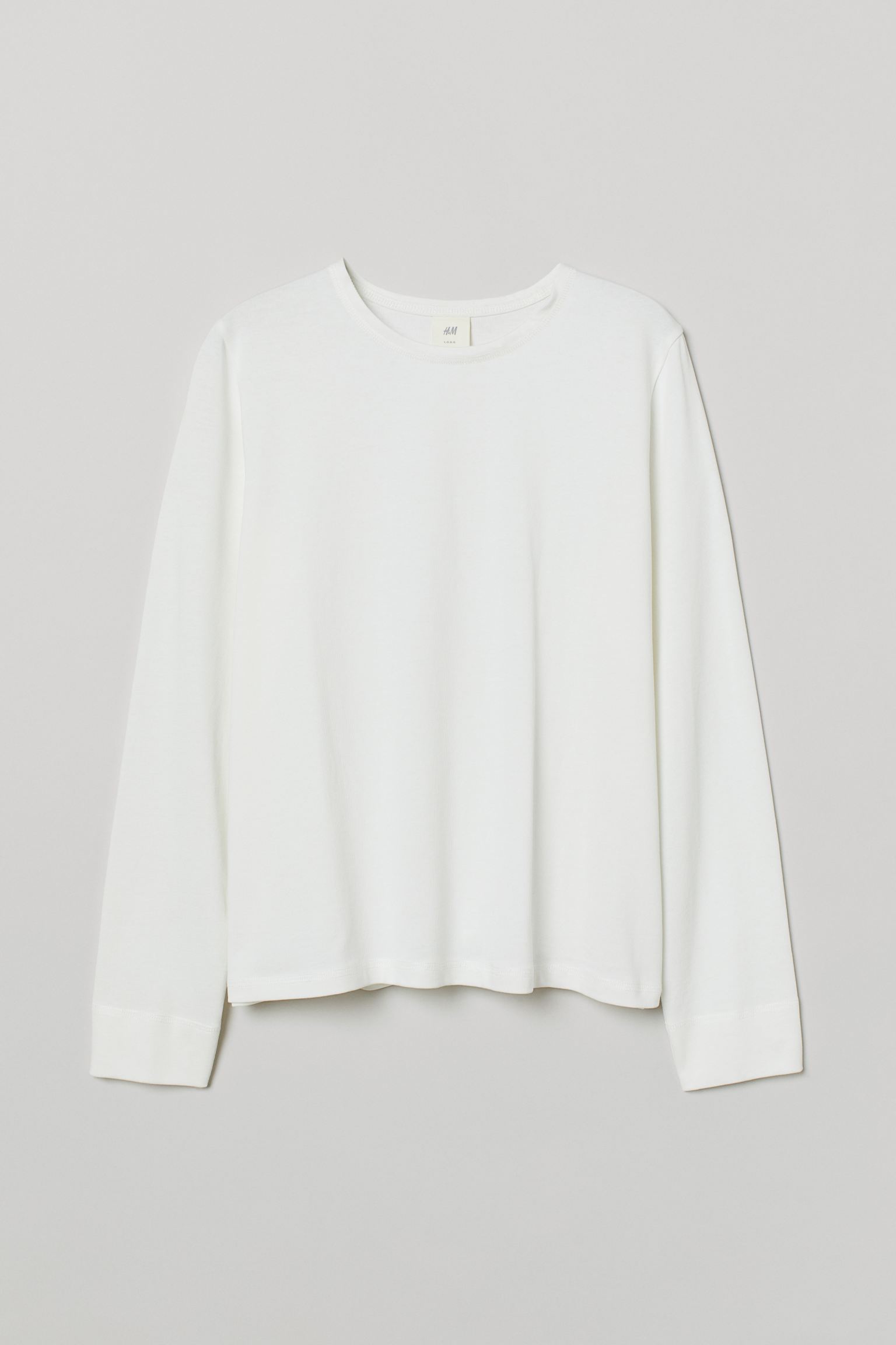 

Лонгслив H&M XXL белый 18078694732