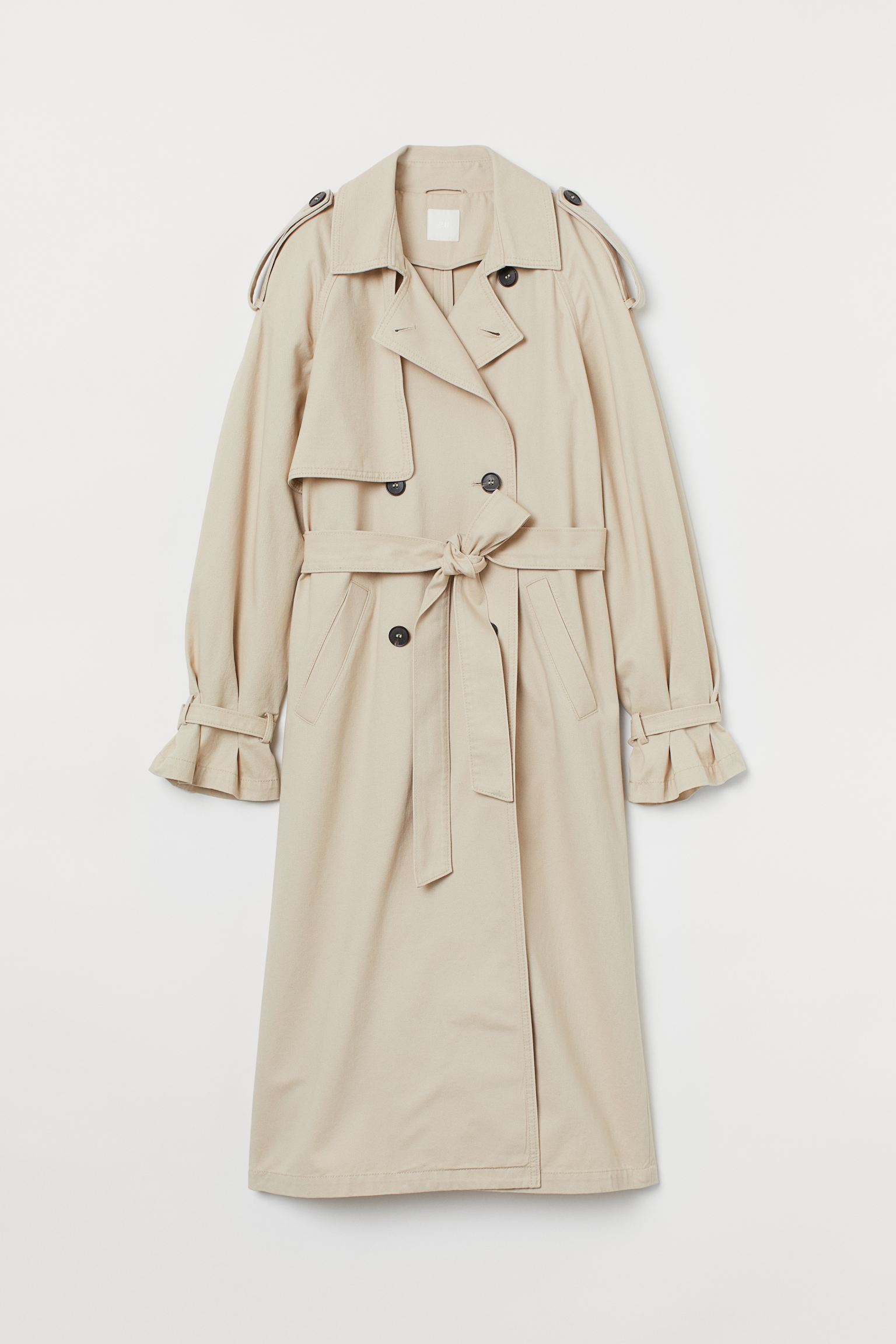 

Плащ H&M M светло бежевый 24038954772