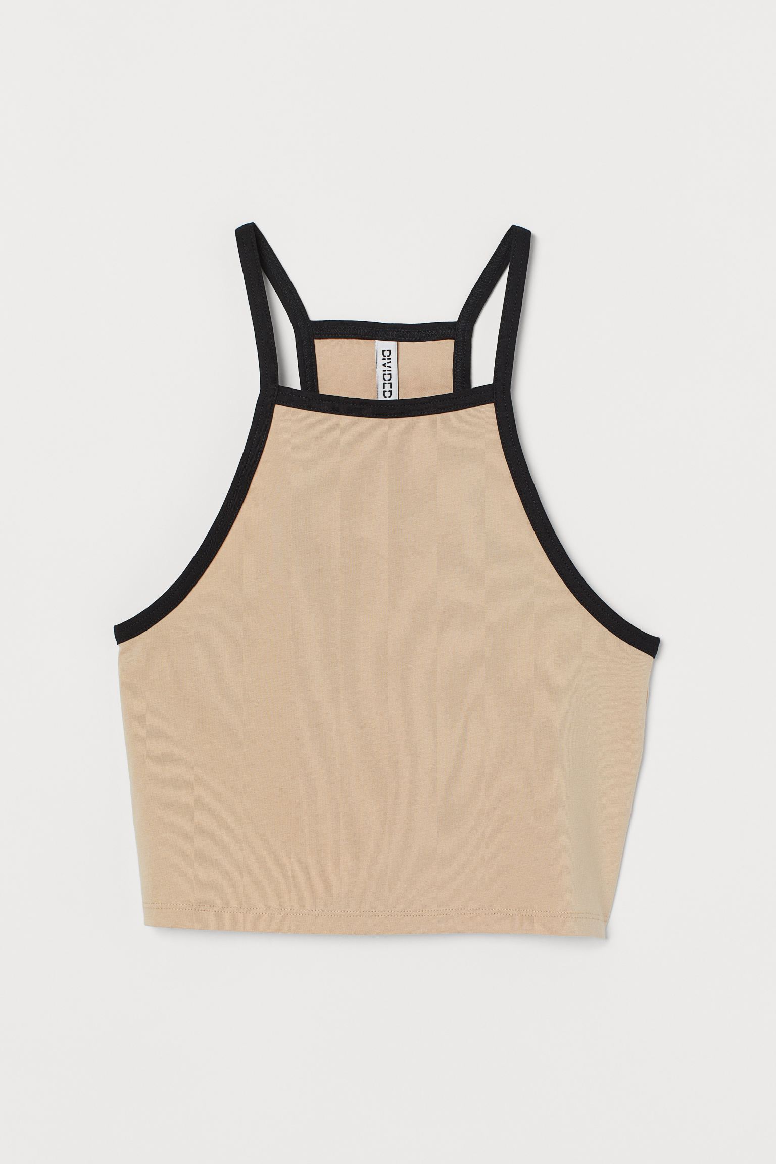 

Топ H&M M бежевый 18073772779