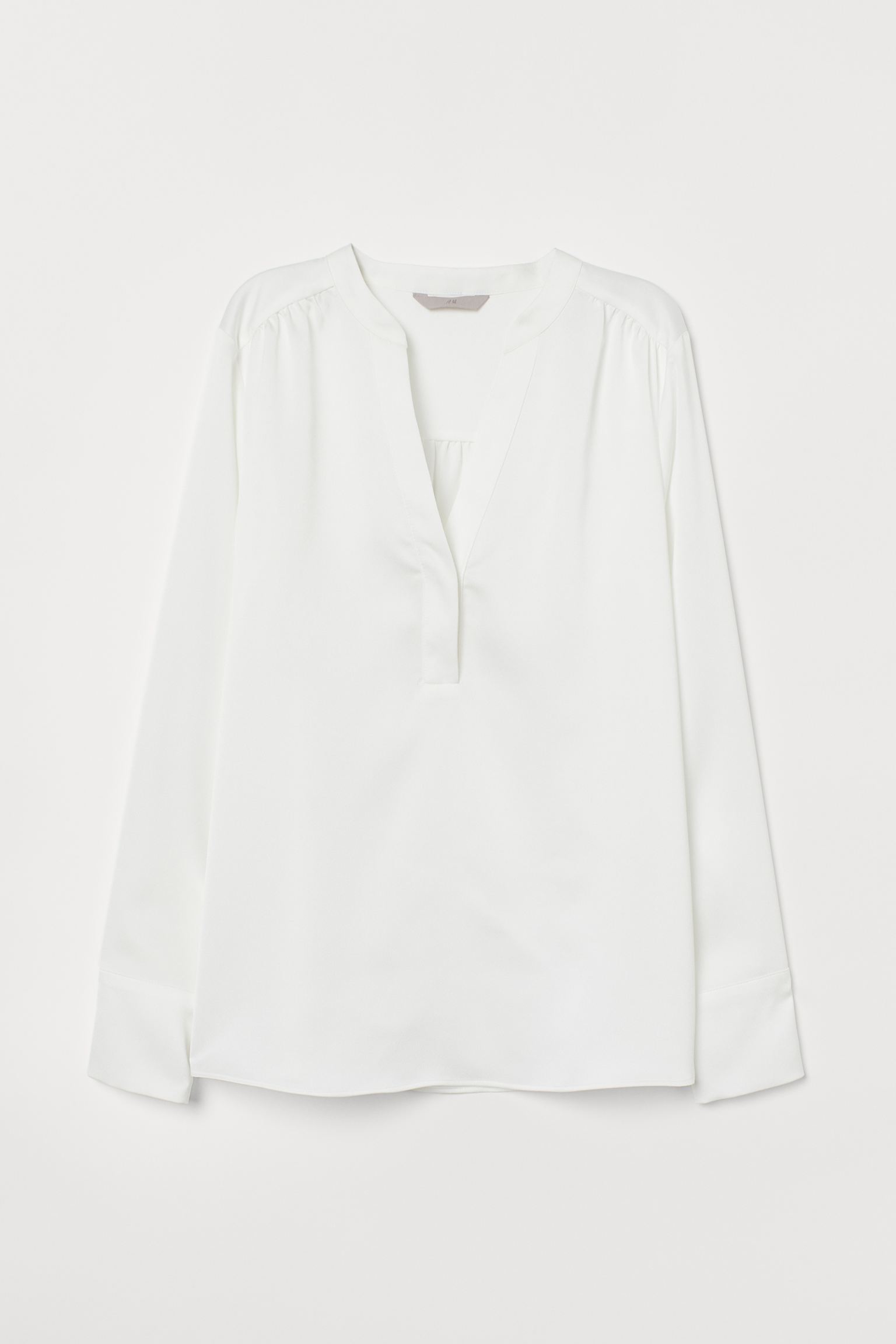 

Блуза H&M  белый 28078645002, Блуза H&M L белый 28078645002