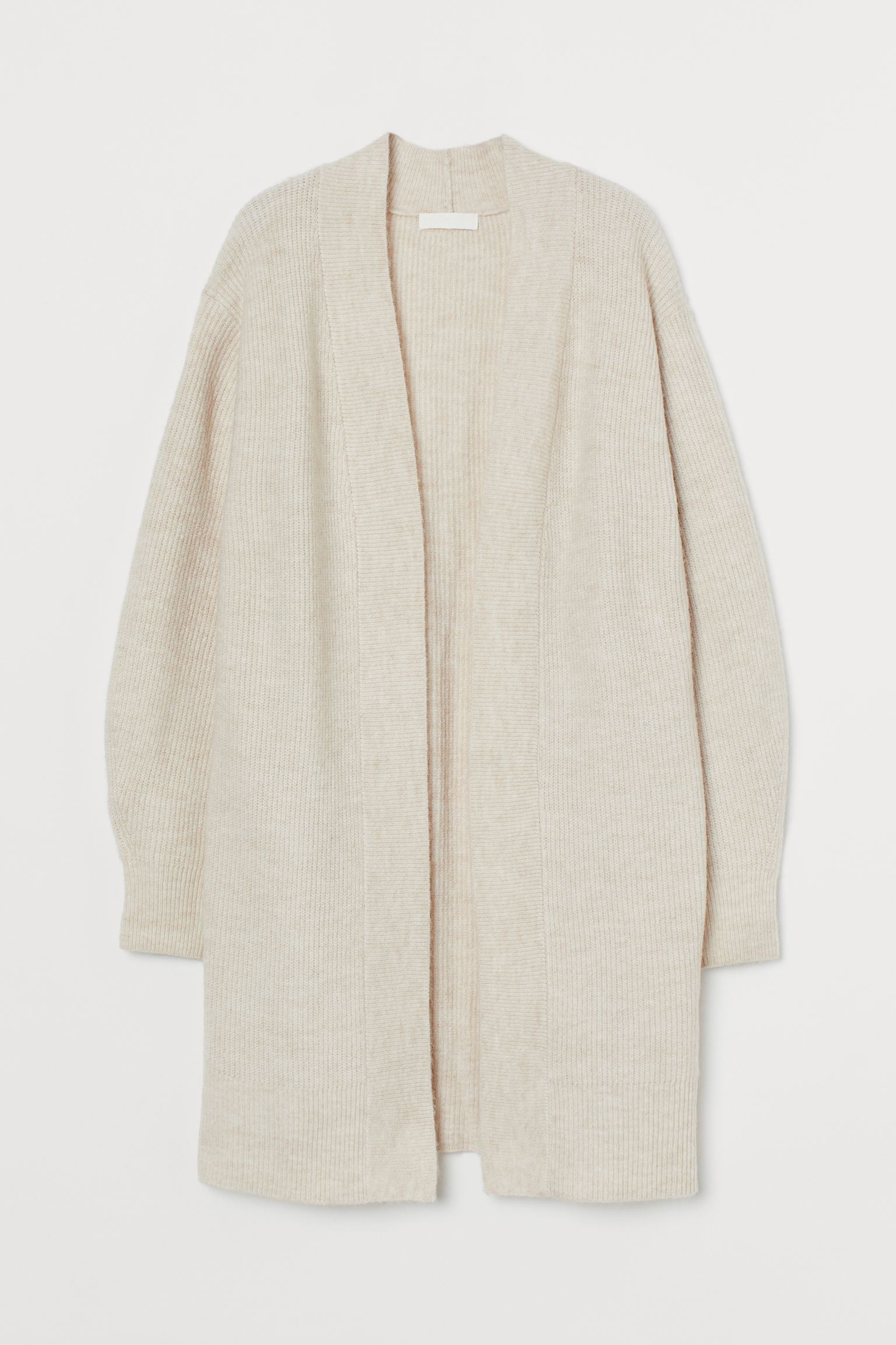 

Кардиган H&M XS светло бежевый меланж 30079492023