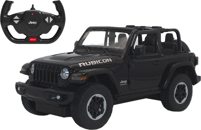 

Машинка Rastar JEEP Wrangler Rubicon 1:14 Черная (4540029)