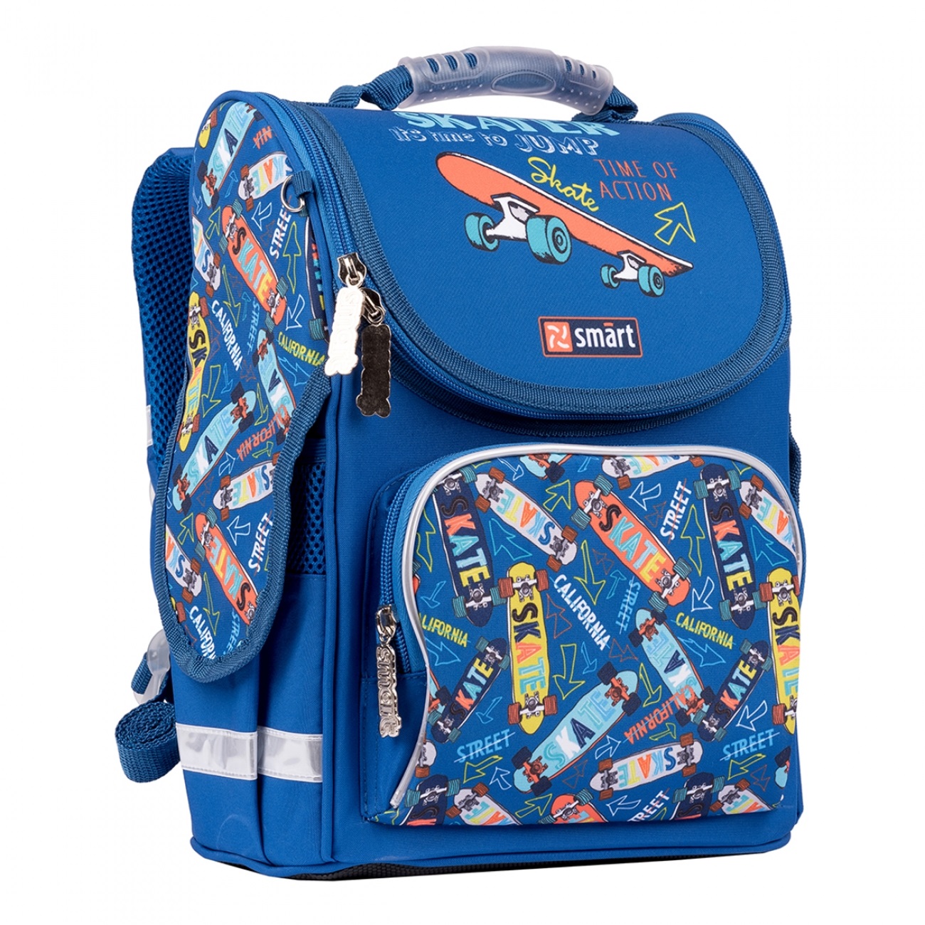 

Рюкзак шкільний каркасний SMART PG-11 Skater 10 л синій 557031