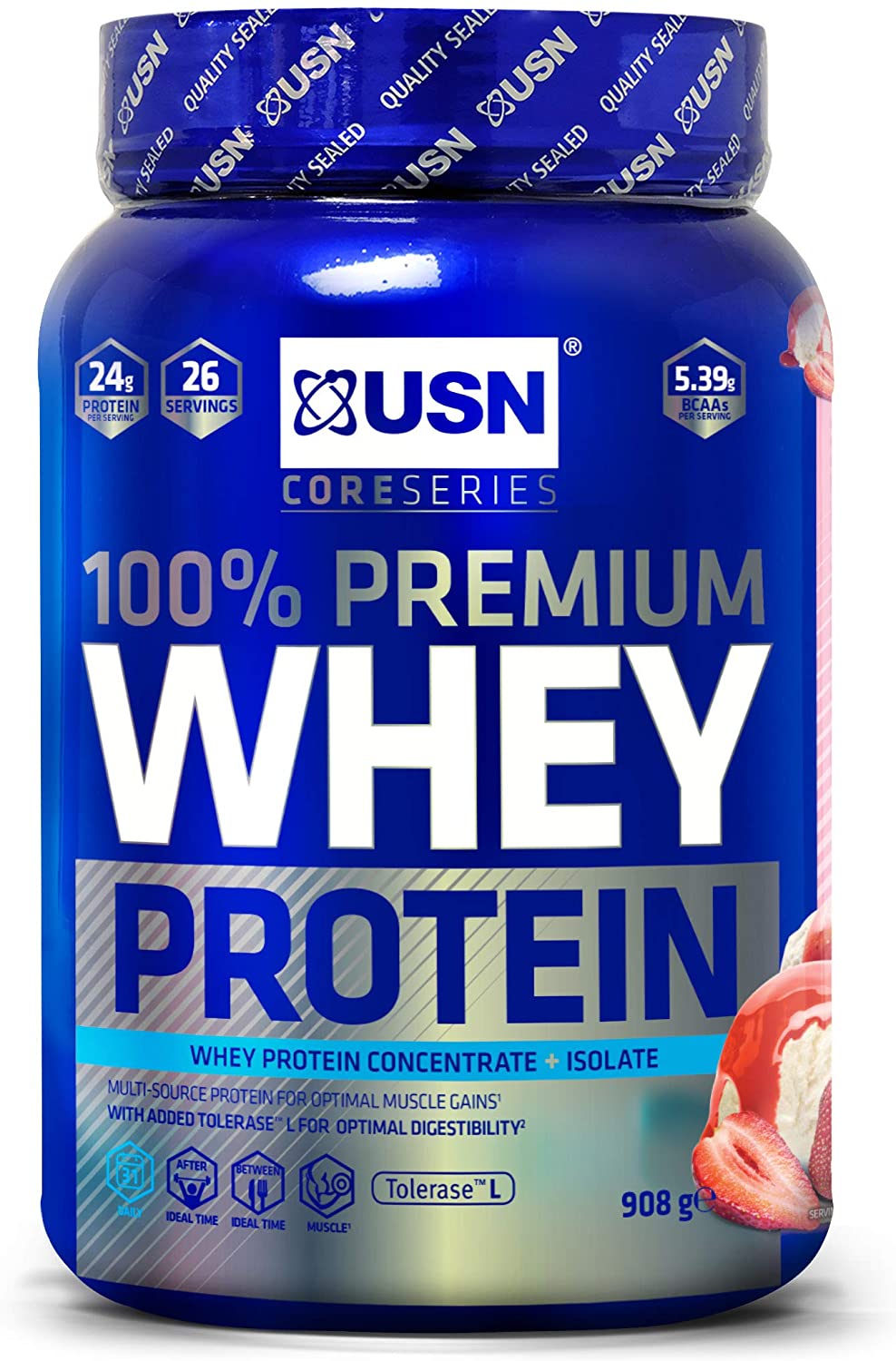 

Протеин USN 100% Premium Whey 908 г (4384303648)