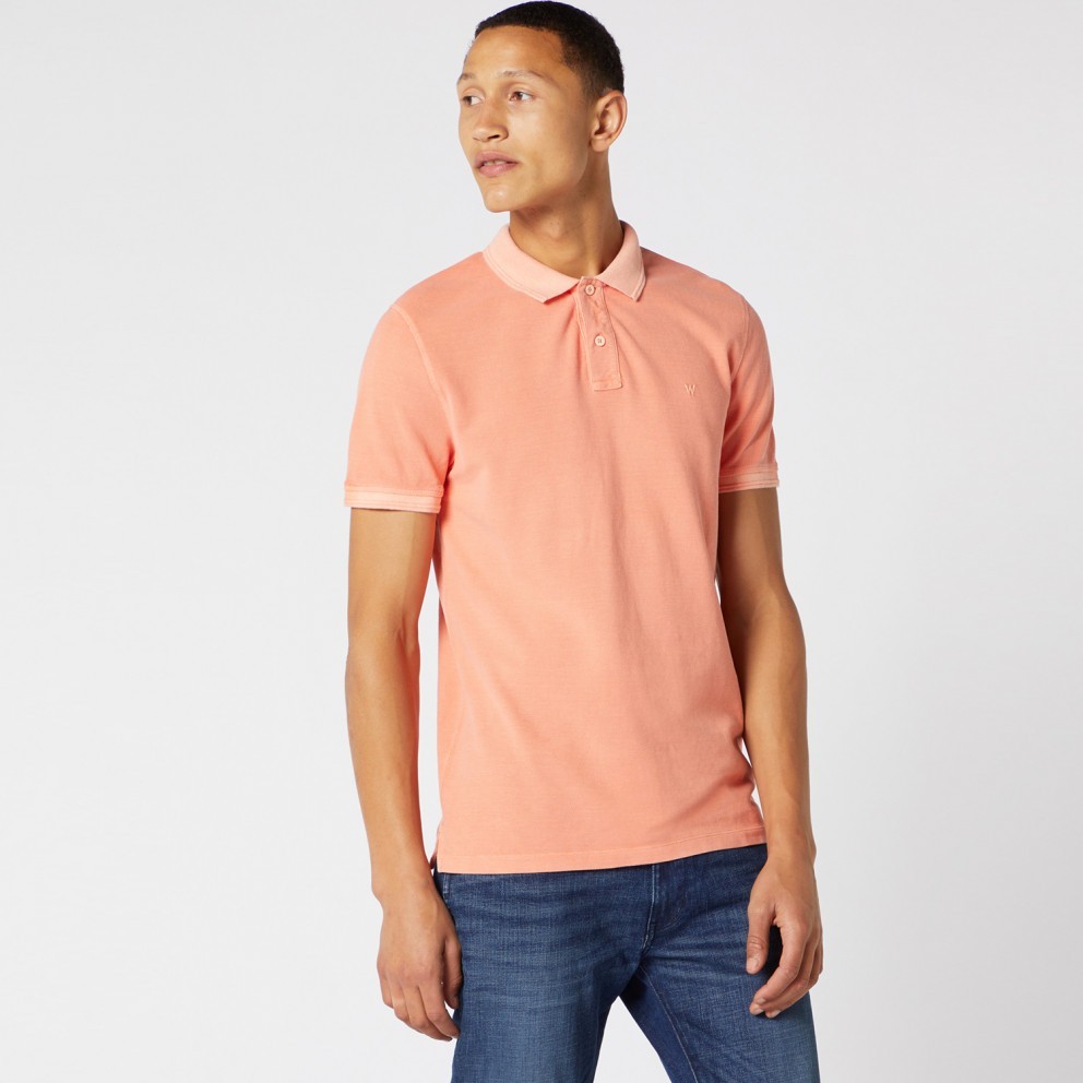 

Поло Wrangler Overdye Polo Regular Fit Оранжевый S