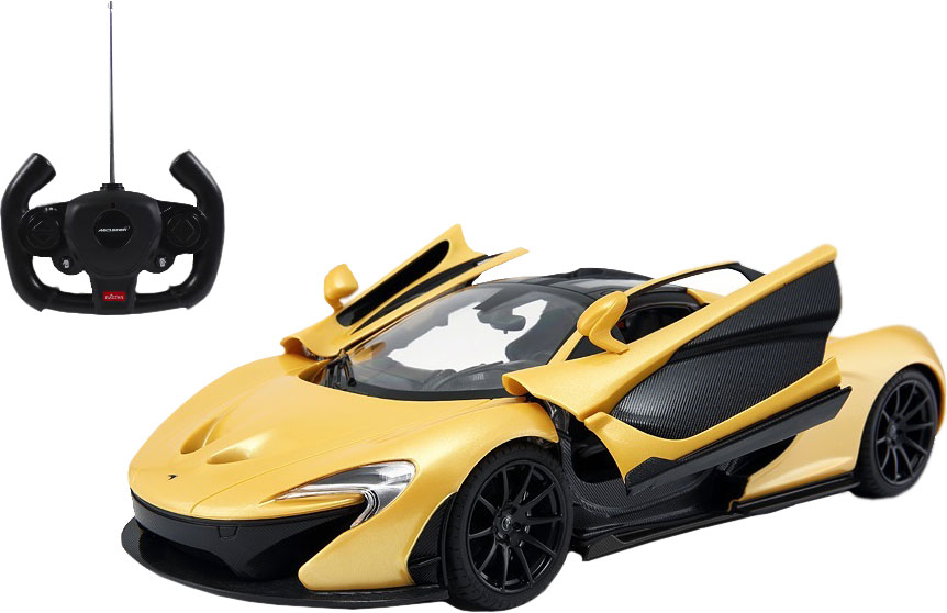 

Машинка Rastar McLaren P1 GTR 1:14 Желтая (4540025)