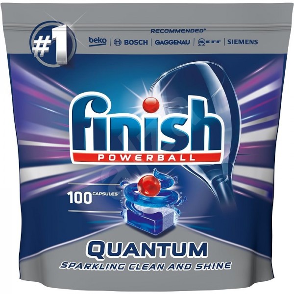 

Таблетки для посудомоечной машины FINISH Quantum, 100 шт