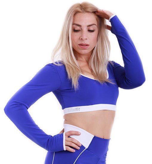 

Топ T13-C11/C12 TotalFit XS Бело-синий