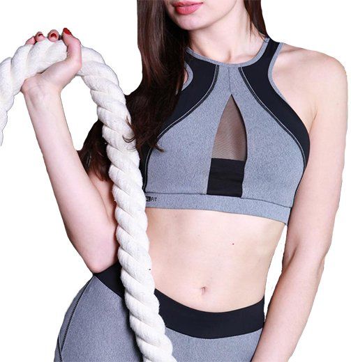 

Топ для фитнеса T45 TotalFit M Серо-черный